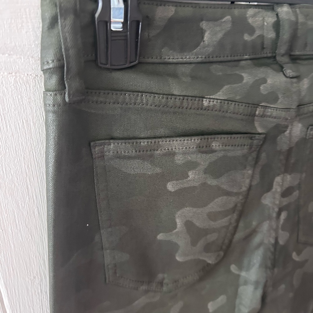 NWOT Joe's Women’s Skinny Camouflage Green Jeans w/Skinny Rise Skinny Fit - Picture 11 of 12